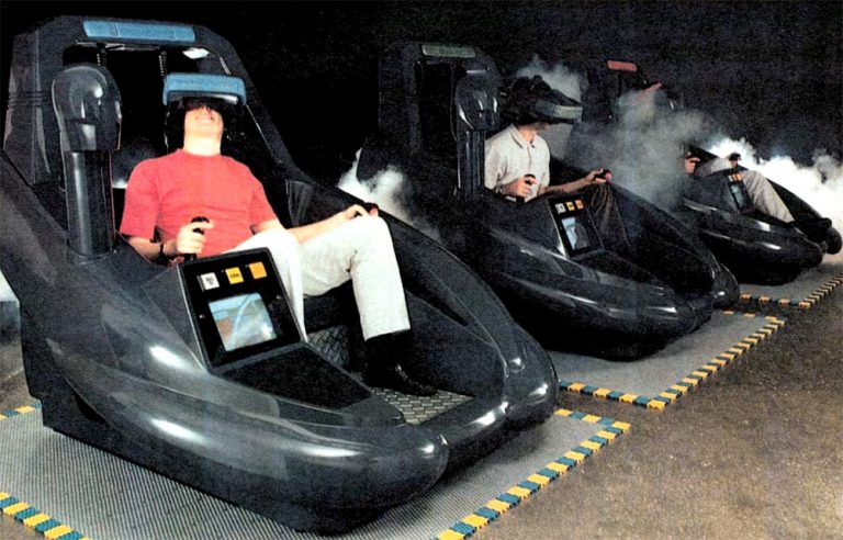 Shit VR from the 90's, courtesy of Sega